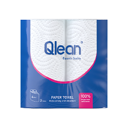 کیولین دستمال حوله 4 لایه 2 رول